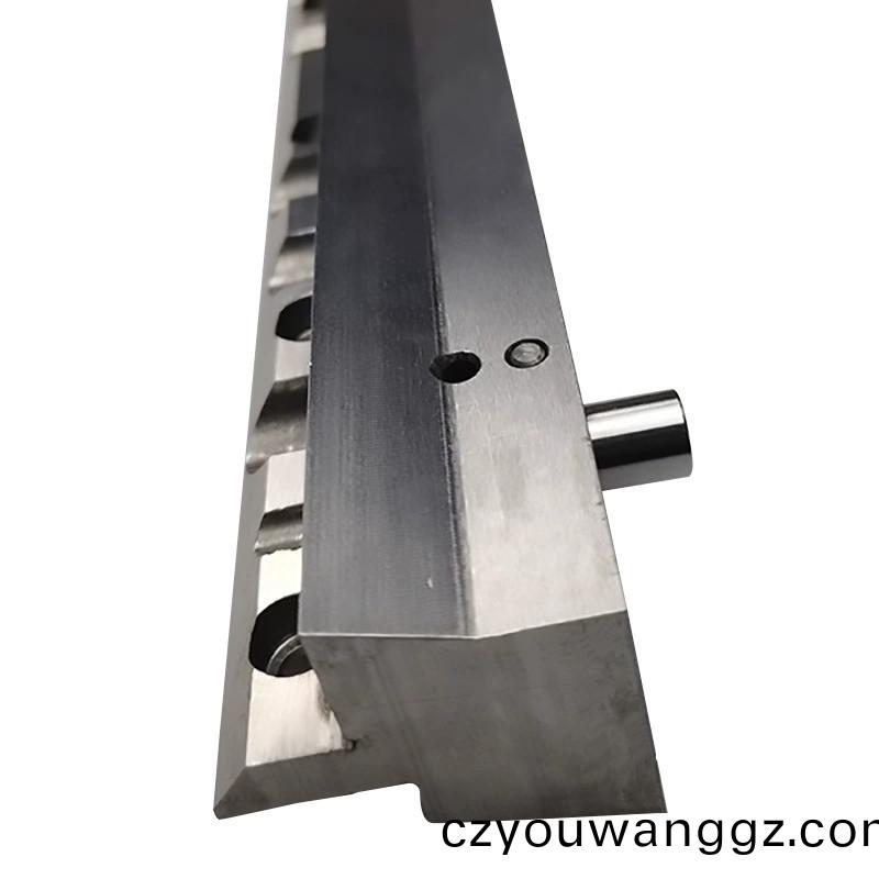 固(gu)定刀架，定刀架，得人精工(gong)定(ding)製(zhi)切粒(li)機(ji)配件(jian)